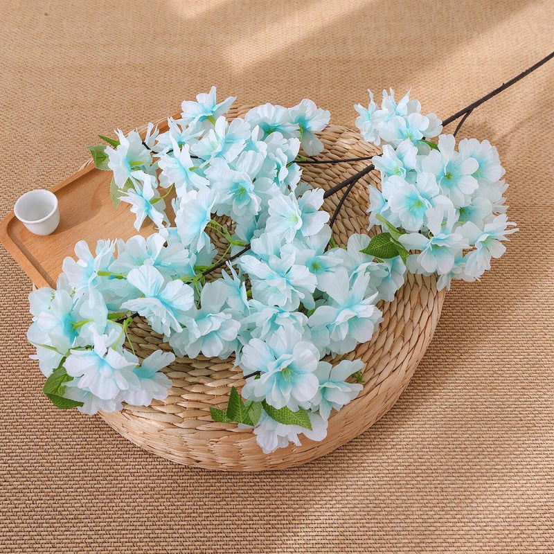 39" Artificial Cherry Blossom Branch, Silk Flowers for Weddings & Home Decor, Bulk-Friendly