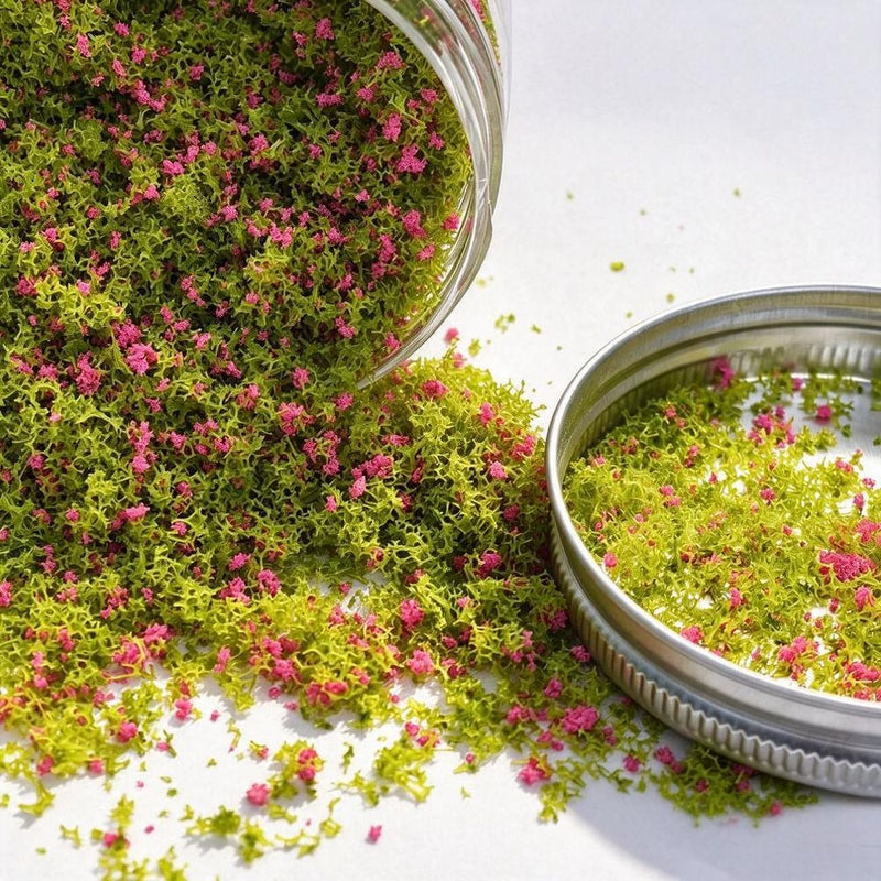 Artificial Mixed Pollen Clusters, 0" Length, Rustic Style, Pack of 1, Indoor Decoration for Home, DIY Crafts, Wedding & Event Floral Arrangements