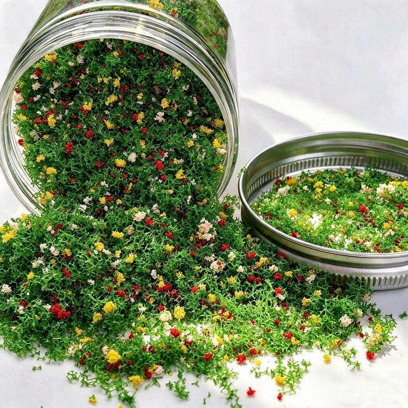 Artificial Mixed Pollen Clusters, 0" Length, Rustic Style, Pack of 1, Indoor Decoration for Home, DIY Crafts, Wedding & Event Floral Arrangements