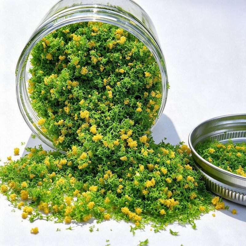 Artificial Mixed Pollen Clusters, 0" Length, Rustic Style, Pack of 1, Indoor Decoration for Home, DIY Crafts, Wedding & Event Floral Arrangements