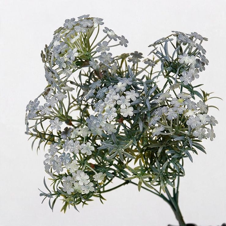 Artificial Chrysanthemum Bush, 12" Height, 7 Blooms, Realistic Look, Perfect for Home Decor, Weddings, Events