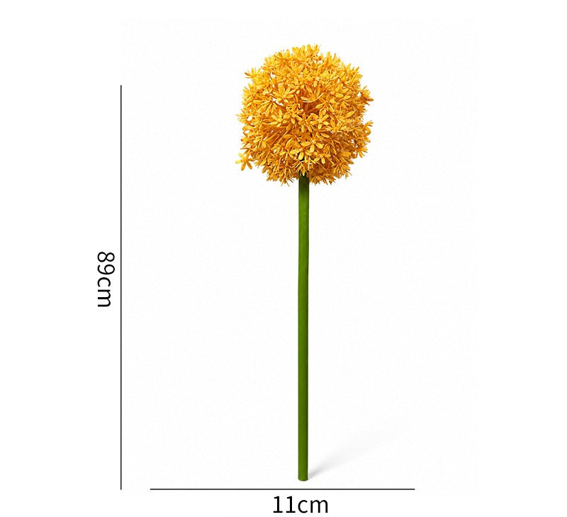 35" Artificial Hydrangea Bush, Realistic PE Material, Perfect for Home Decor, Weddings, Offices, and Commercial Spaces