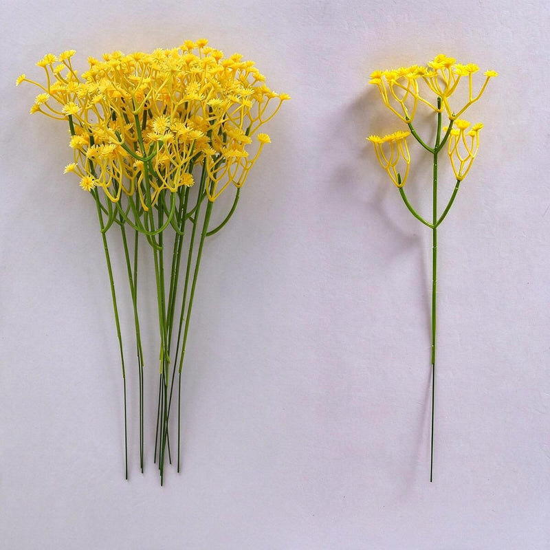 10 Stems Artificial Baby's Breath Flowers, 12" Realistic Filler Stems for DIY Wedding Bouquets, Home Decor & Centerpieces