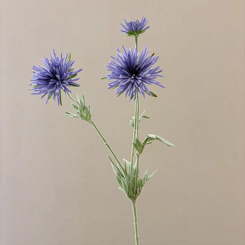 Artificial Daisy Single Stem with 3 Blooms, 29" Silk-Like Fabric Floral for Home Decor, Wedding, Commercial Display