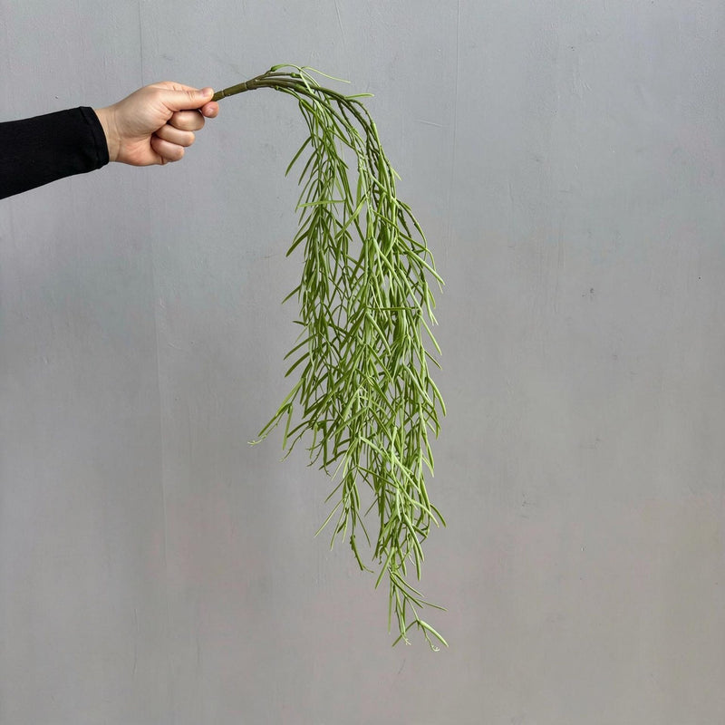 Artificial Asparagus Fern Hanging Vine, 35" Indoor Trailing Plant, PE Material, Perfect for Home & Office Decor