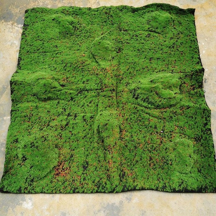 Artificial Moss Grass Mat, 39" x 39", Indoor Decorative Landscape, Wedding & Event Decor