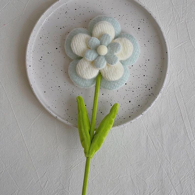 Single Stem Artificial Wildflower, 10-Pack, 15" Tall, Faux Silk Fabric, for Weddings, Events, and Home Decor