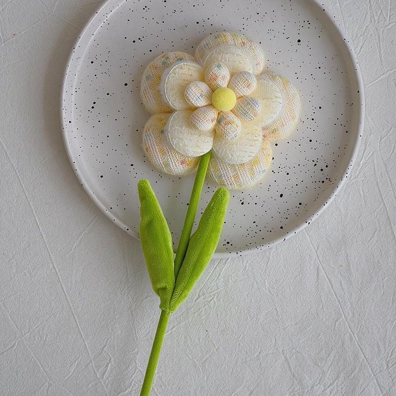 Single Stem Artificial Wildflower, 10-Pack, 15" Tall, Faux Silk Fabric, for Weddings, Events, and Home Decor