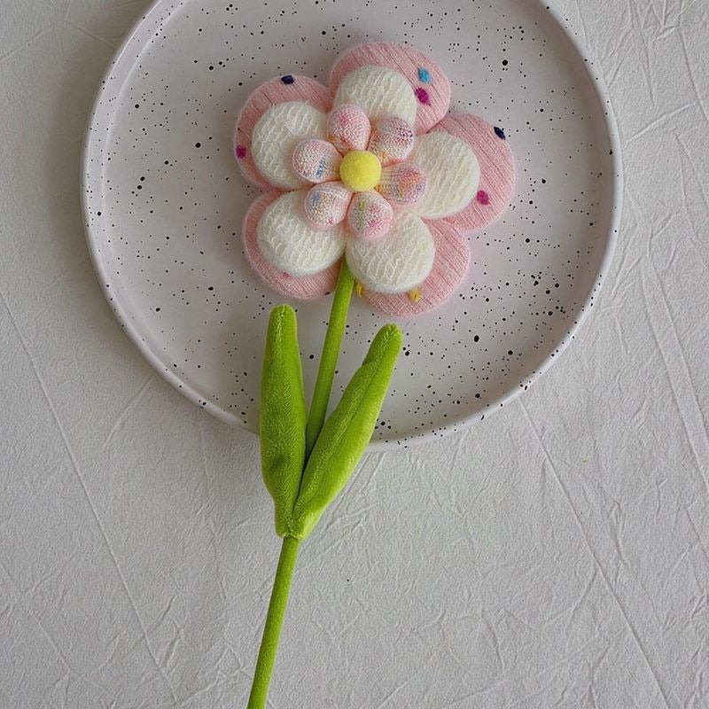Single Stem Artificial Wildflower, 10-Pack, 15" Tall, Faux Silk Fabric, for Weddings, Events, and Home Decor