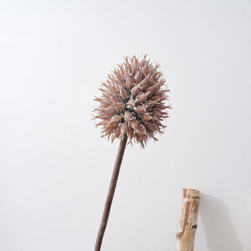 Artificial Pineapple Lily (Eucomis) Single Stem, Plastic PE/PVC Faux Greenery, Modern Ins Style for Wedding & Home Decor