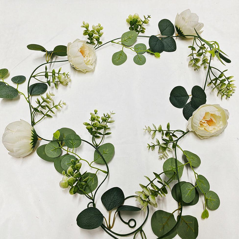 Artificial Ivy & Money Leaf Trailing Vine, Home & Displays