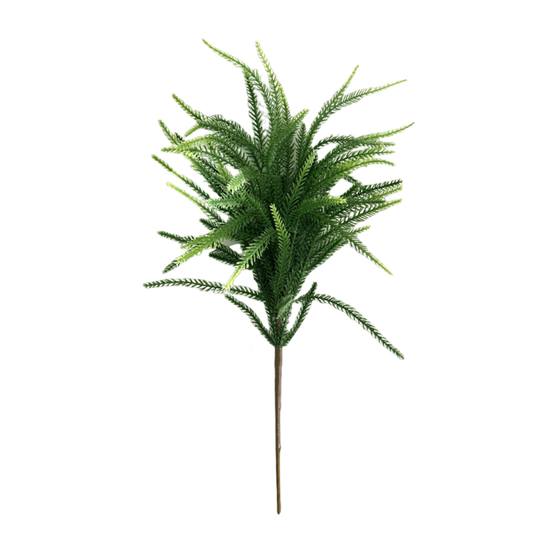 2 Sizes Norfolk Pine Branches Artificial Green Plants Bulk Real Touch Christmas Decor