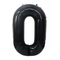 Bulk Black 40 Inch Digital Balloons for Birthday Party Anniversary Valentine's Day Wedding Supplies Scene Decor Arrangement Wholesale