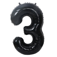Bulk Black 40 Inch Digital Balloons for Birthday Party Anniversary Valentine's Day Wedding Supplies Scene Decor Arrangement Wholesale