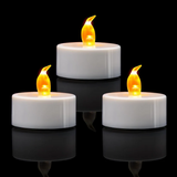 Bulk 12 Pcs LED Flameless Tea Light Candles for Events and Parties Wholesale