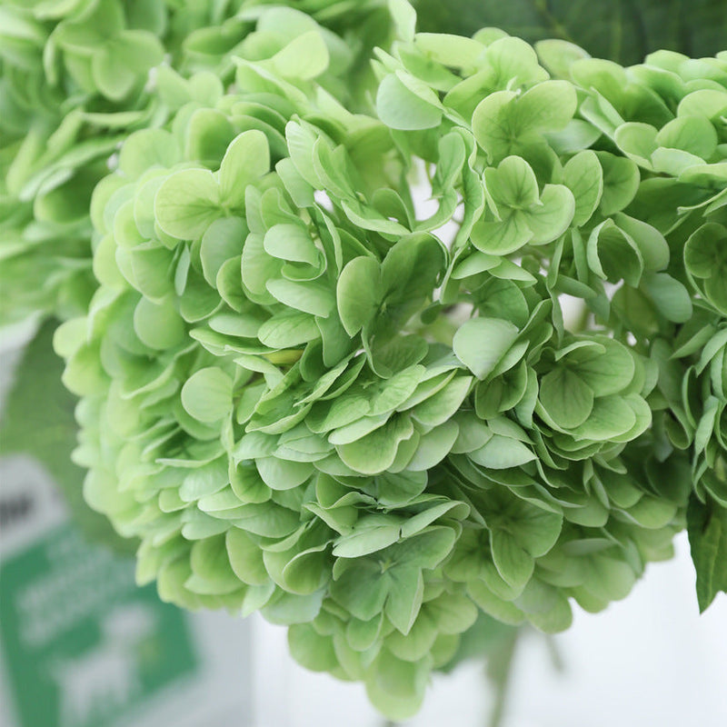 19 Inch Real Touch Hydrangea Stems, 20 Pcs Bulk Artificial Flowers for Floral Arrangements