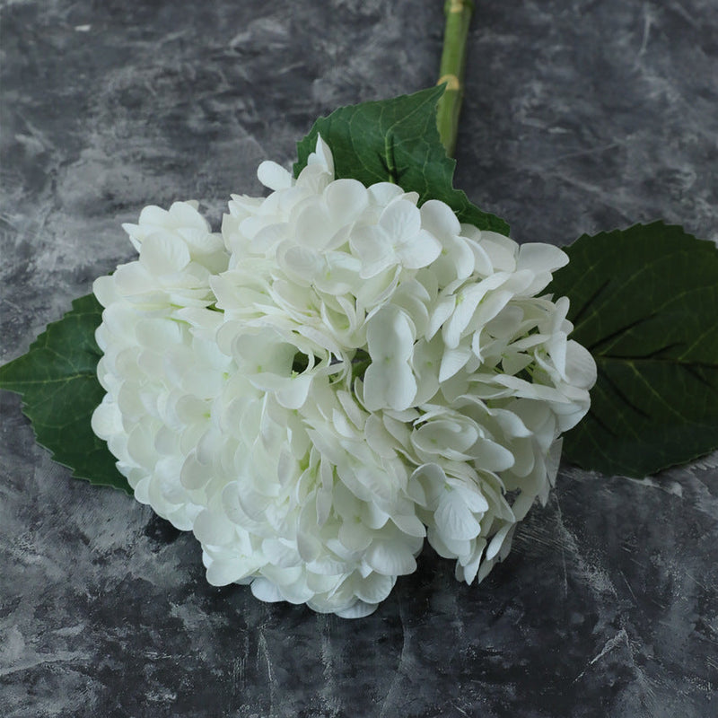 19 Inch Real Touch Hydrangea Stems, 20 Pcs Bulk Artificial Flowers for Floral Arrangements