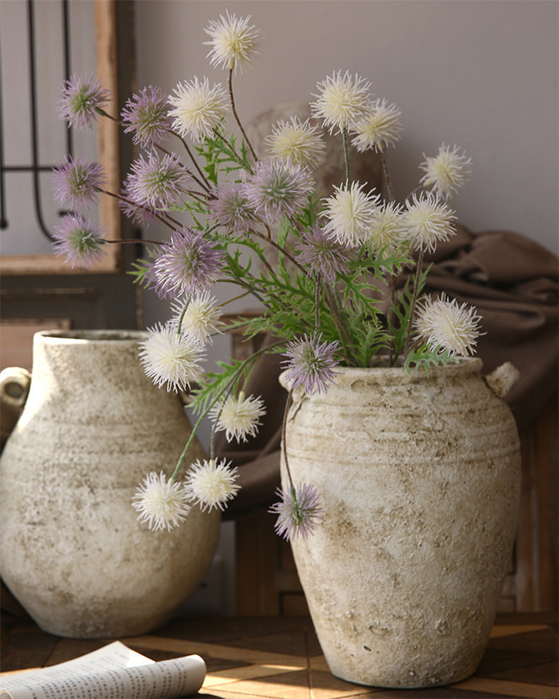 20 Inch Artificial Dandelion Stems 10 Pcs Bulk Silk Flower Stems