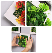 Artificial Succulent Wall Frame 1 Pc Hanging Plant Photo Frame Bulk Artificial Plant Decor