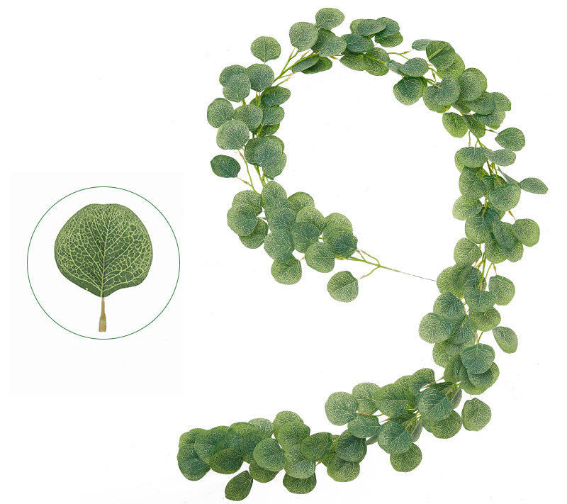 6.5FT Artificial Eucalyptus Garland Greenery Hanging Vines for Wedding Table Runner Party Centerpiece