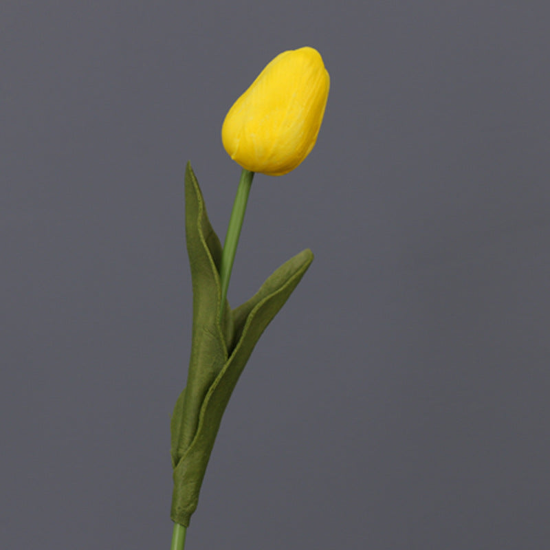 13 Inch Artificial Tulip Stems, 10 Pcs Real Touch Silk Tulips Bulk Wholesale