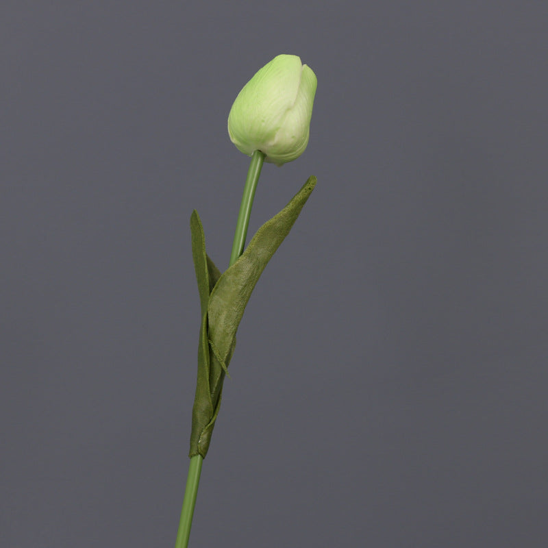 13 Inch Artificial Tulip Stems, 10 Pcs Real Touch Silk Tulips Bulk Wholesale