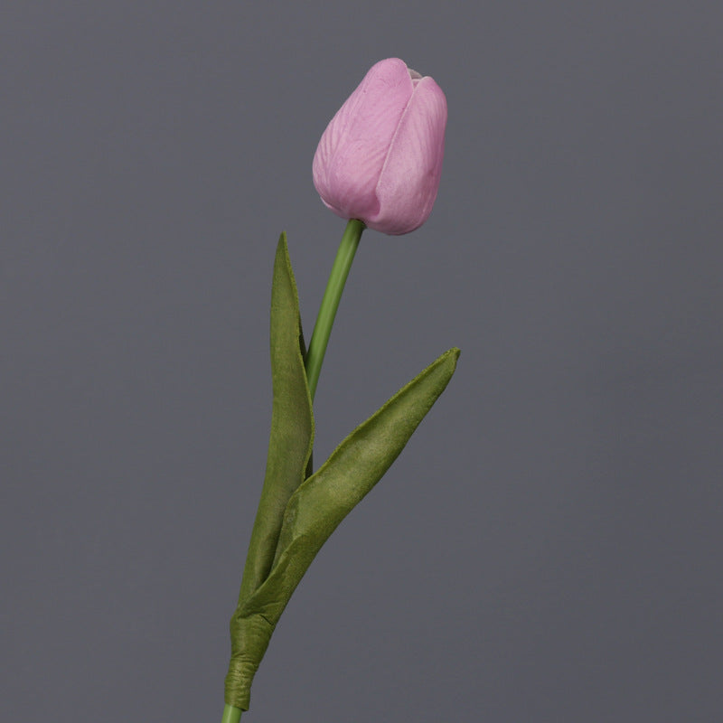 13 Inch Artificial Tulip Stems, 10 Pcs Real Touch Silk Tulips Bulk Wholesale