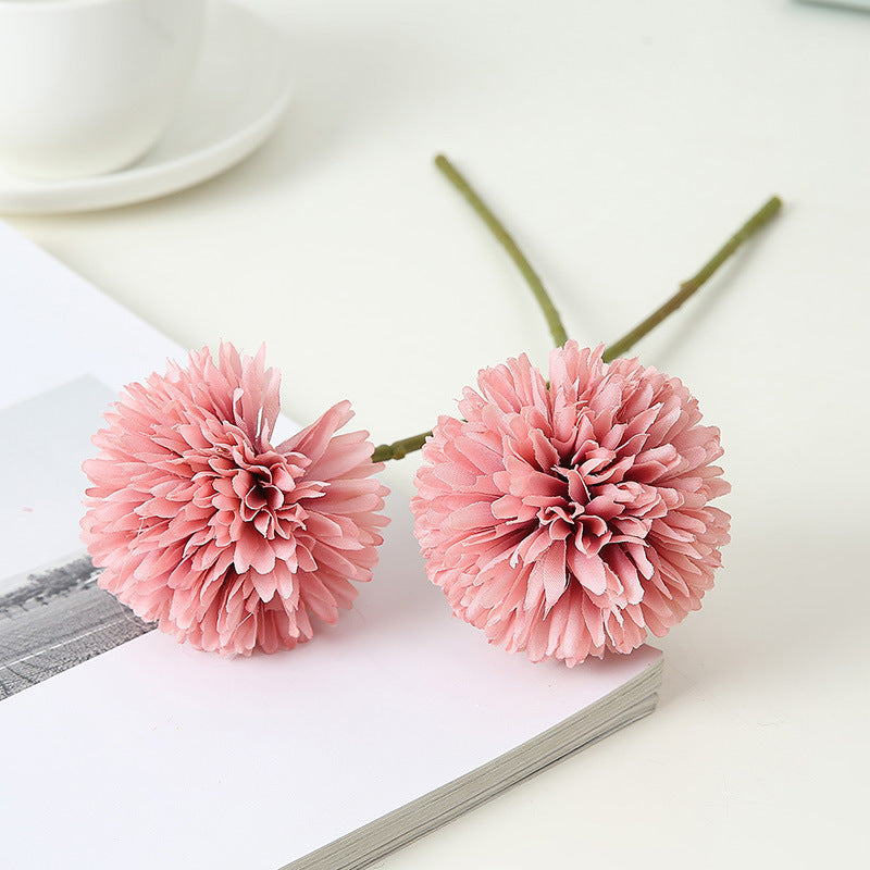 11 Inch Artificial Chrysanthemum Stems 6 Pcs Silk Flowers Bendable Stems for DIY Weddings Centerpieces Home Decor