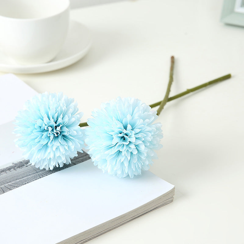 11 Inch Artificial Chrysanthemum Stems 6 Pcs Silk Flowers Bendable Stems for DIY Weddings Centerpieces Home Decor