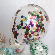 Bulk 100 Pcs 15.7 Inch Glitter Clear Latex Balloons with Sequins Inside for Wedding Birthday Party Baby Shower Decoration Wholesale