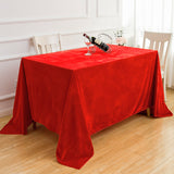 Bulk 2Pcs Crushed Velvet Rectangular Tablecloth Luxurious Wedding and Dining Table Decoration Wholesale