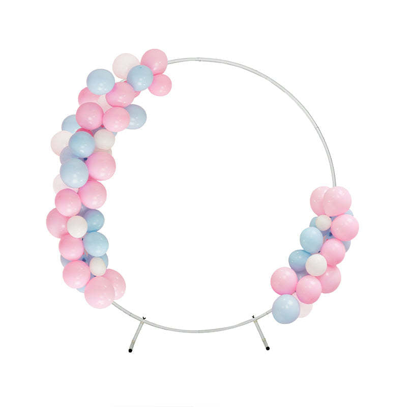 Bulk 79" 87" Round Backdrop Stand Circle Arch Balloon Frame Kit for Party Wedding Flower Ring Decor Wholesale