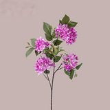 5 Pcs 28.7 Inch Artificial Lilac Bouquets - Realistic Faux Flowers for Home Decor, Weddings, Parties & More