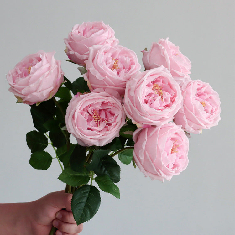 Bulk 18" Real Touch Artificial Rose Flowers Long Stem Silk Roses for DIY Wedding Bouquets Table Centerpieces and Home Decor Wholesale