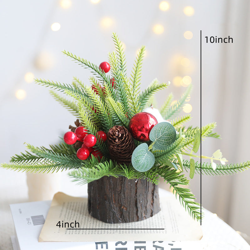 Christmas Tabletop Berry Ornament 12 Inch Artificial Holiday Decoration