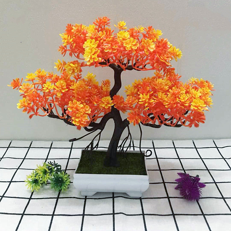 12 Inch Artificial Bonsai Pine Tree Potted Plant 9 Inch 12 Styles Bulk Wholesale