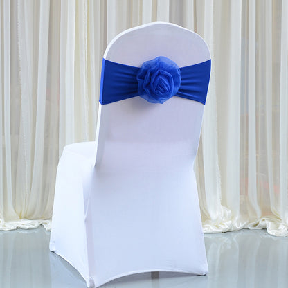 Bulk 10 Pcs Organza Bow Chair Sashes for Banquet Parties Decoration Wholesale
