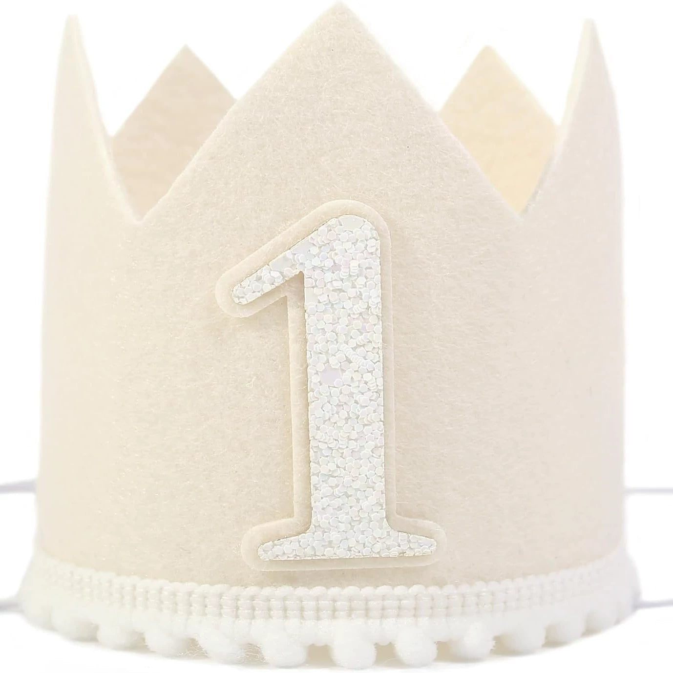 1st Birthday Sun Crown for Kids - Party Decoration Hat for First Birthday Celebrations