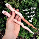 2-Pack Bug-Shaped Plant Moisture Monitors - Potted Plant Humidity Sensors