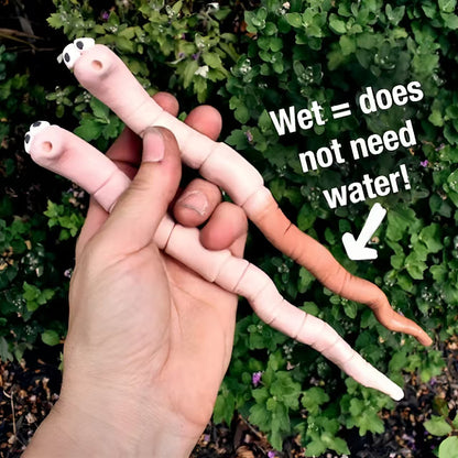 2-Pack Bug-Shaped Plant Moisture Monitors - Potted Plant Humidity Sensors