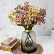Artificial Daphne Odora Autumn Flower Stem with Foliage 27 Inch Rustic Cottage Style Bulk Quantity