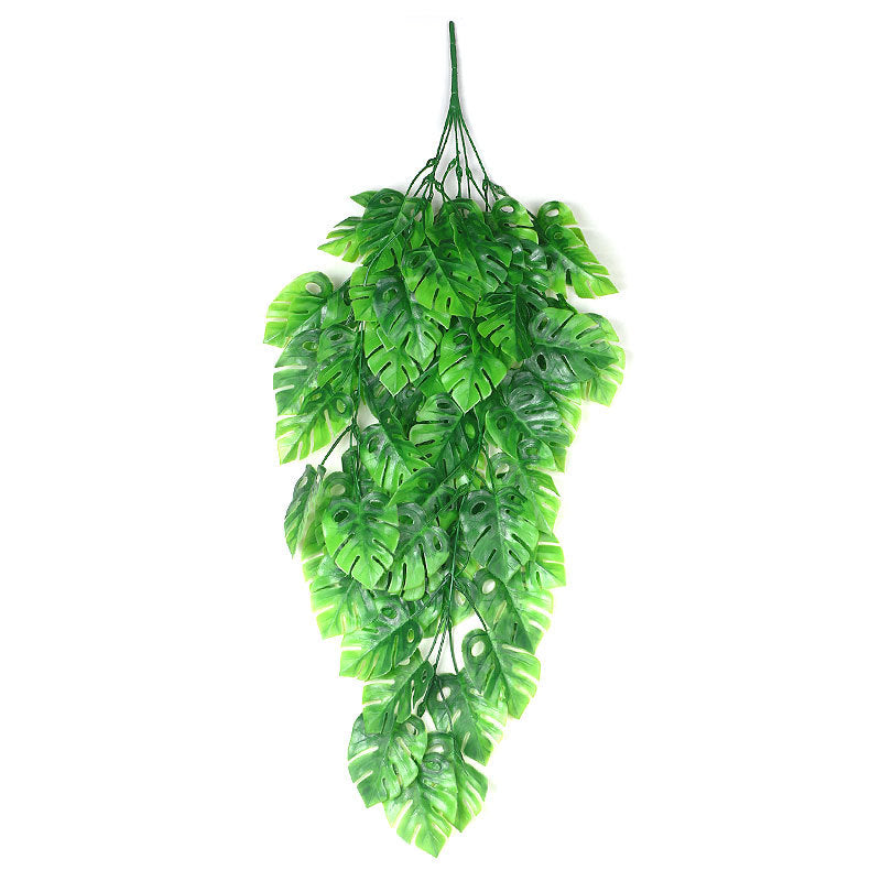 2.6FT Artificial Palm Ferns Garland Hanging Greenery Plants Tropical Leaves Bulk Wholesale