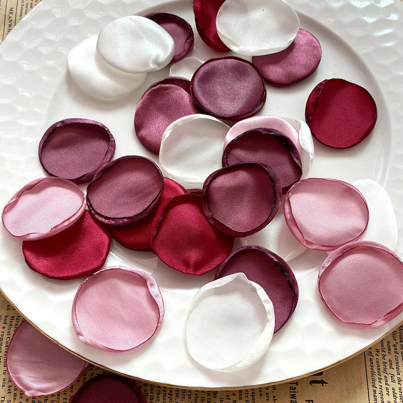 200 Pcs Silk Rose Petals Artificial Flower Petals for Wedding Basket Table Centerpieces Bulk