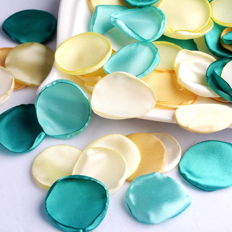 200 Pcs Silk Rose Petals Artificial Flower Petals for Wedding Basket Table Centerpieces Bulk