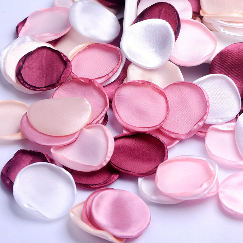 200 Pcs Silk Rose Petals Artificial Flower Petals for Wedding Basket Table Centerpieces Bulk