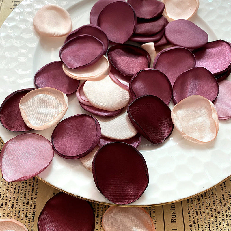 200 Pcs Silk Rose Petals Artificial Flower Petals for Wedding Basket Table Centerpieces Bulk