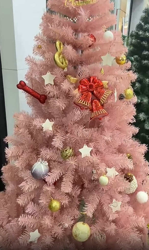 10 Pcs 2.3 Inch Five-Pointed Star Ornaments Christmas Tree Pendants Artificial Decorations