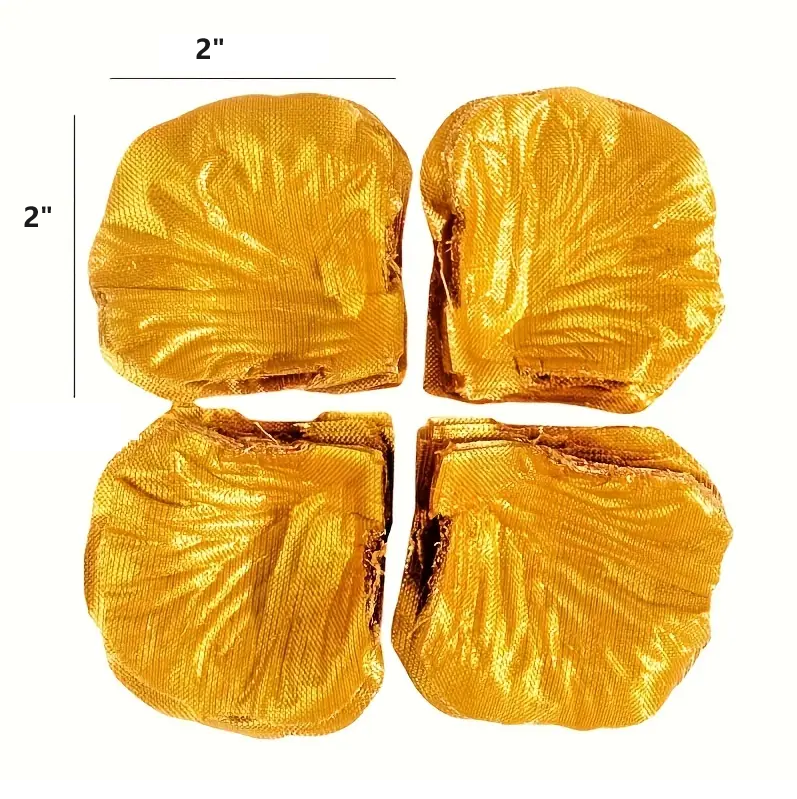 Bulk 200 Pcs 2X2 Inch Simulation Petals for Wedding Party Valentine's Day Anniversaries Romantic Atmosphere Decor Wholesale