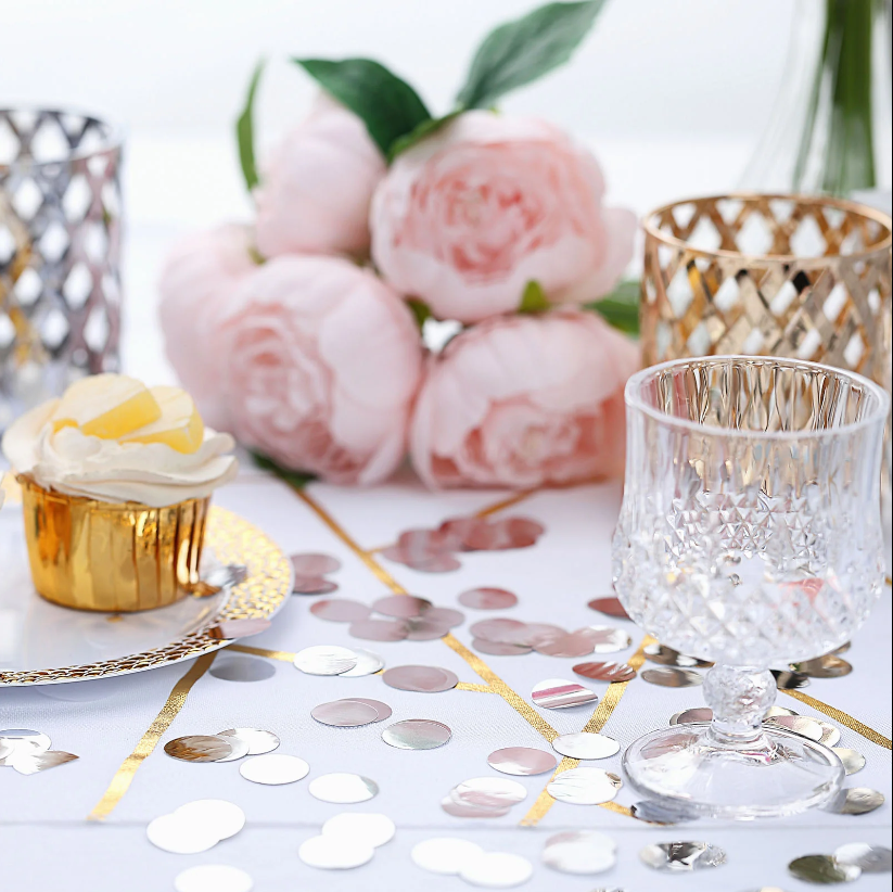 Bulk 2 Pack Round Sequins Confetti Dots for Wedding Baby Shower Birthday Party Table Decorations Wholesale