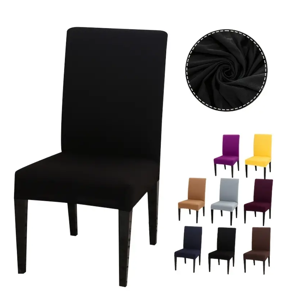 Bulk 5 Pcs Stretchy Chair Covers Washable Dining Chair Covers for Dining Room Home Decor Wholesale